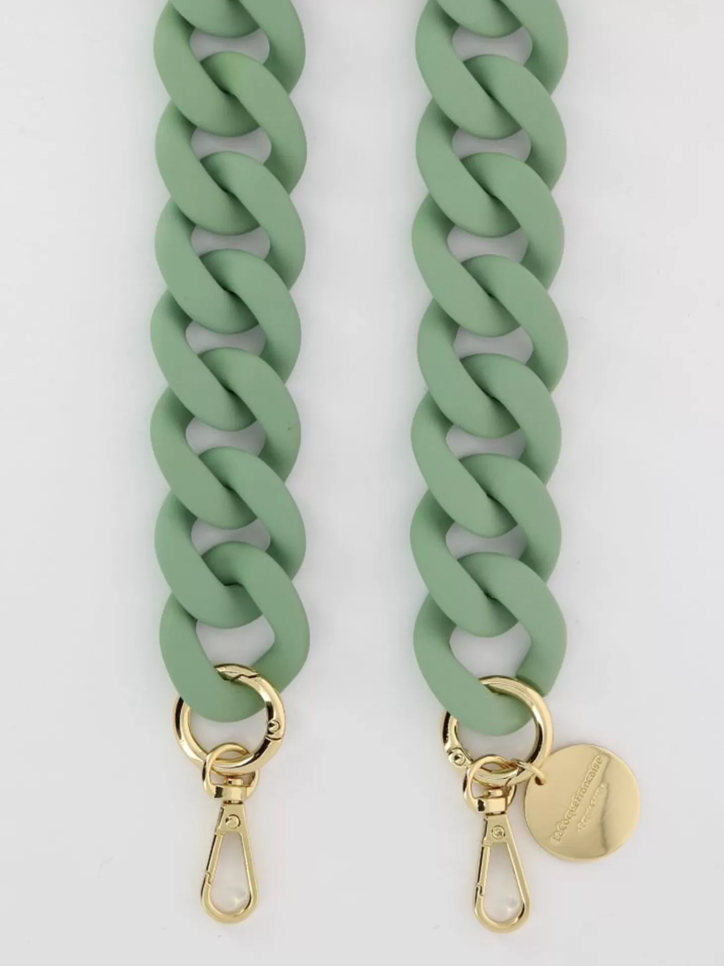 LA COQUE FRANCAISE ALICE PHONE CHAIN MATTE LIGHT GREEN Flash Sale