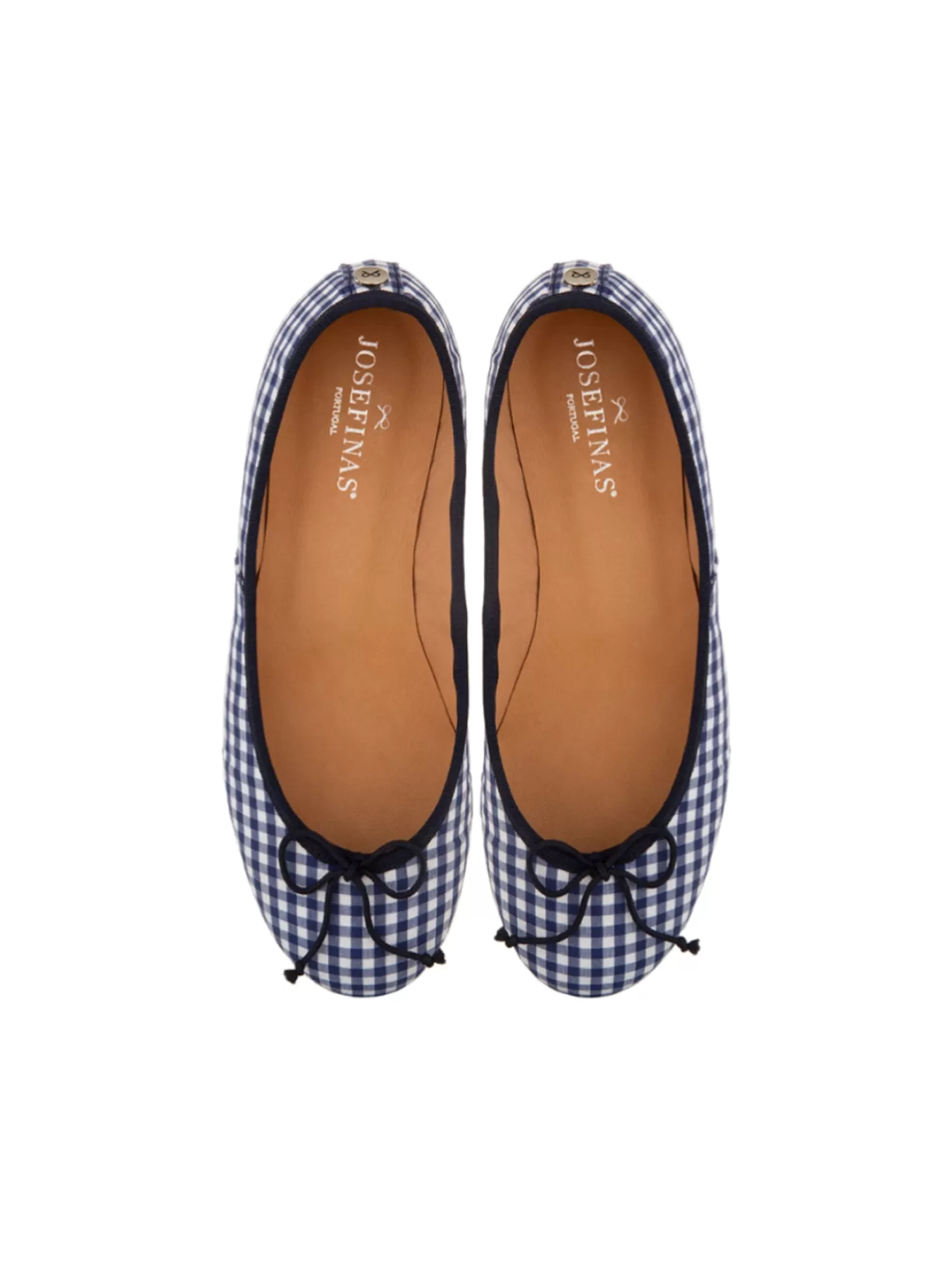 Josefinas BALLERINAS BLUE CHECK Store