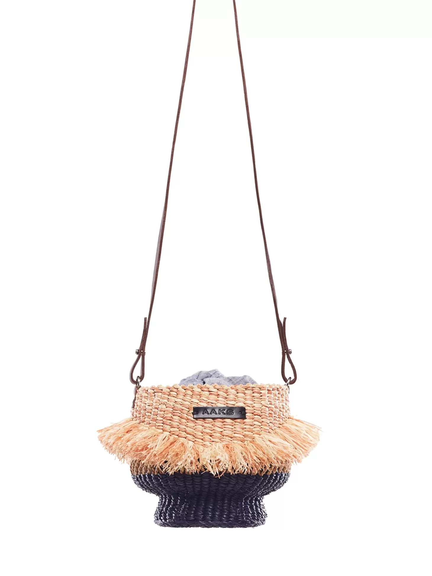 AAKS BAW POT RAFFIA BAG Fashion