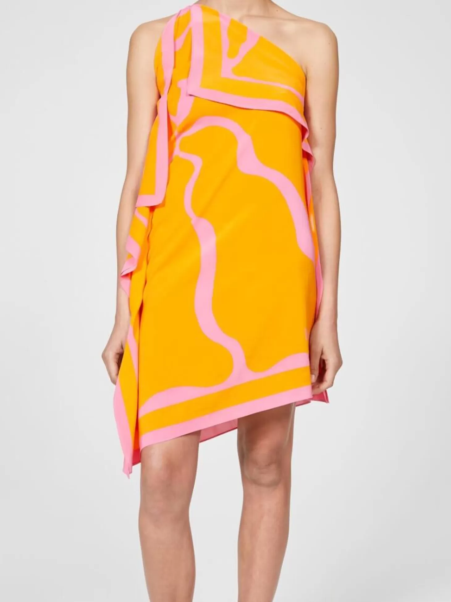 RODEBJER BISCOTTI DRESS PINK/ORANGE Hot