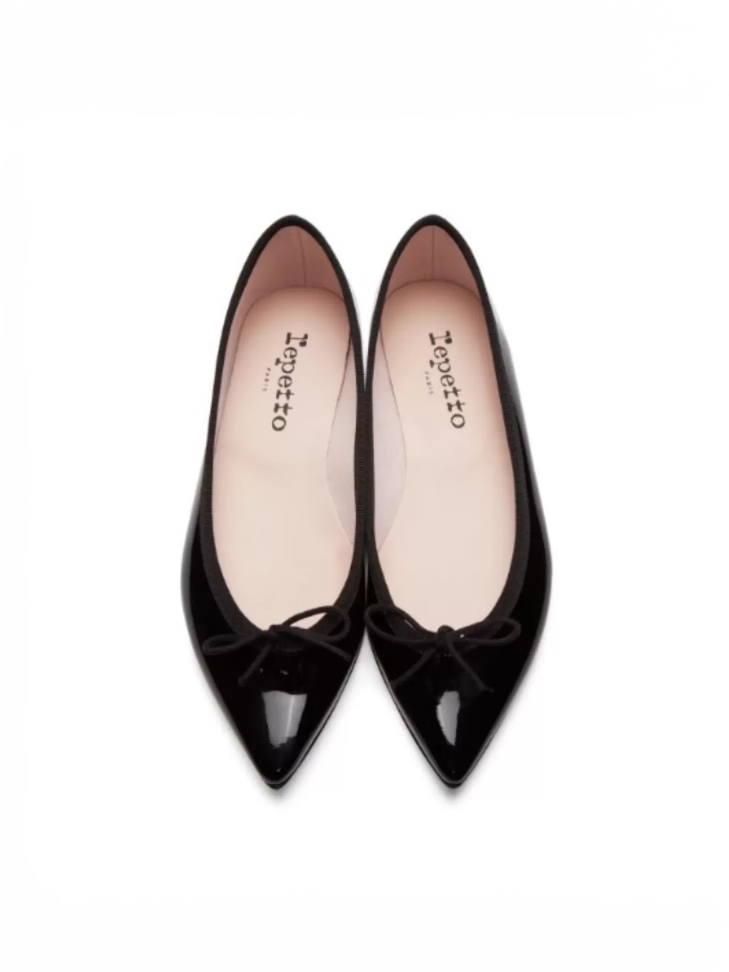 Repetto BRIGETTE BALL PATENT LEATHER BALLERINA BLACK Best Sale