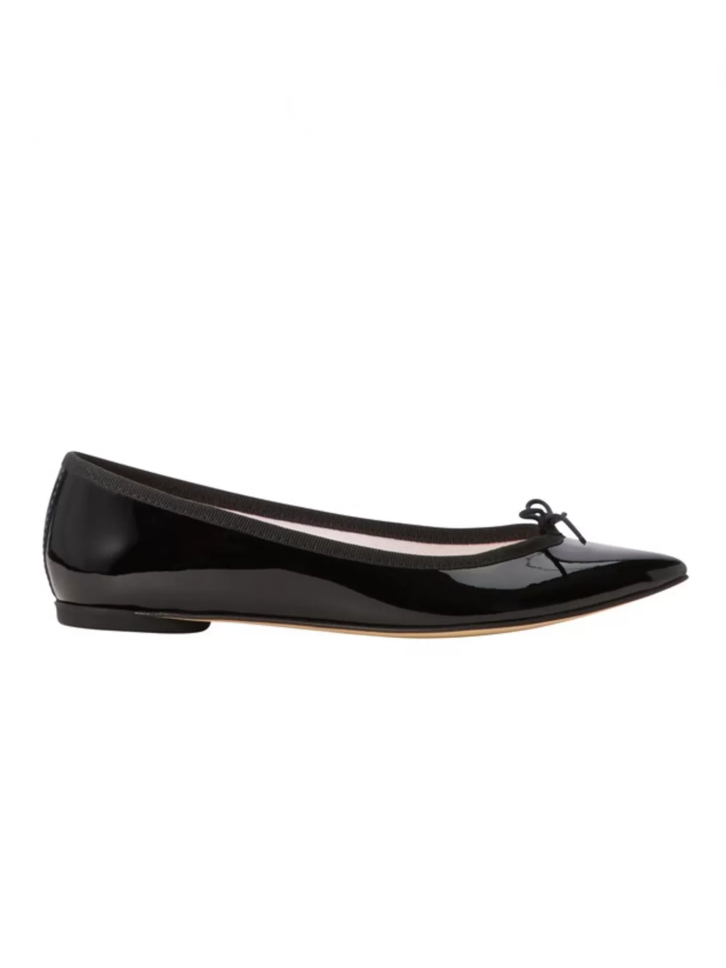 Repetto BRIGETTE BALL PATENT LEATHER BALLERINA BLACK Best Sale