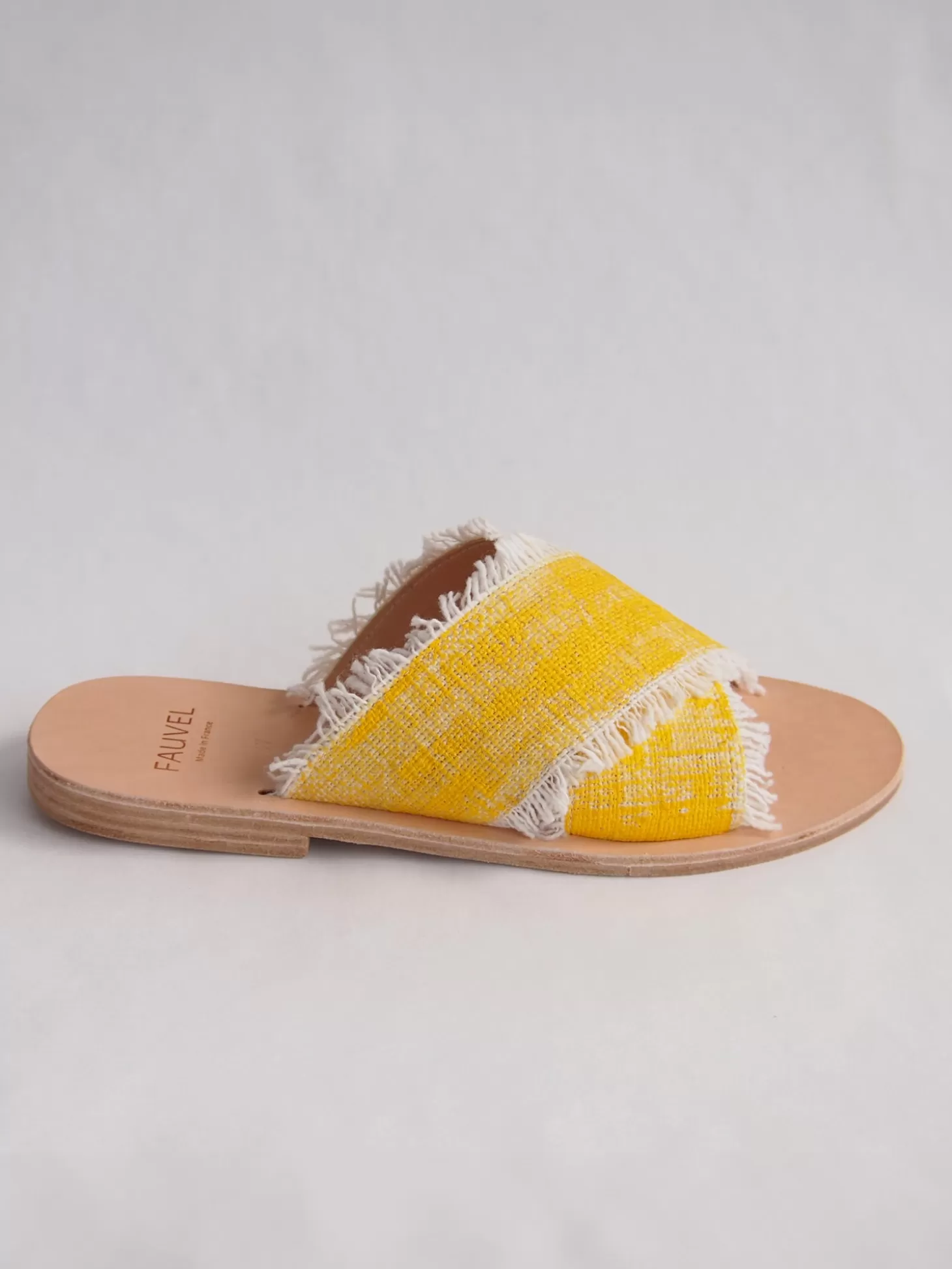 Atelier Fauvel BRUSH YELLOW SANDAL Cheap