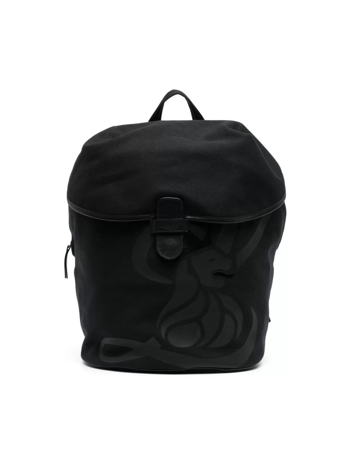 Leathersmith of London CANVAS LION BACKPACK BLACK Outlet