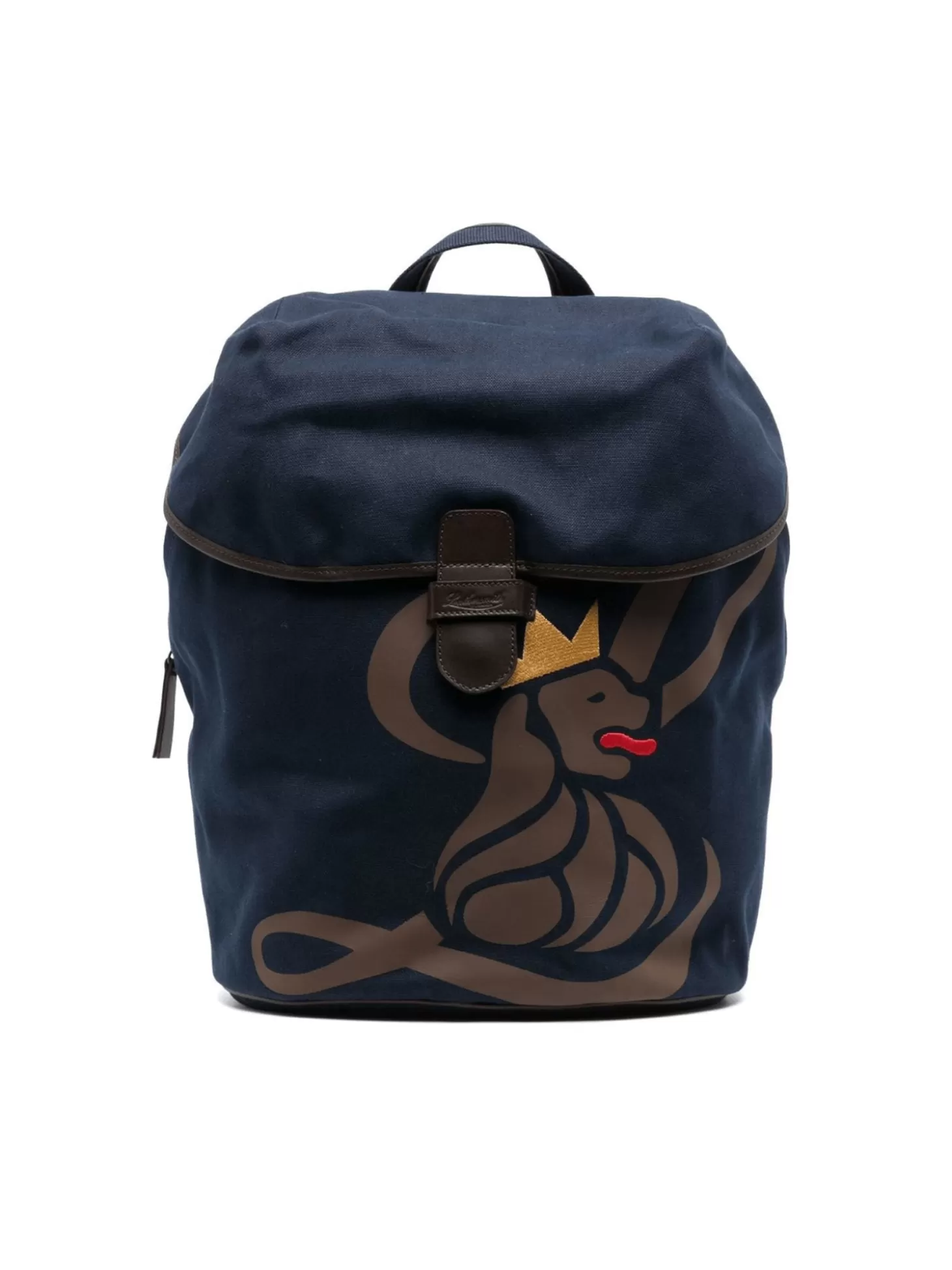 Leathersmith of London CANVAS LION BACKPACK NAVY Sale