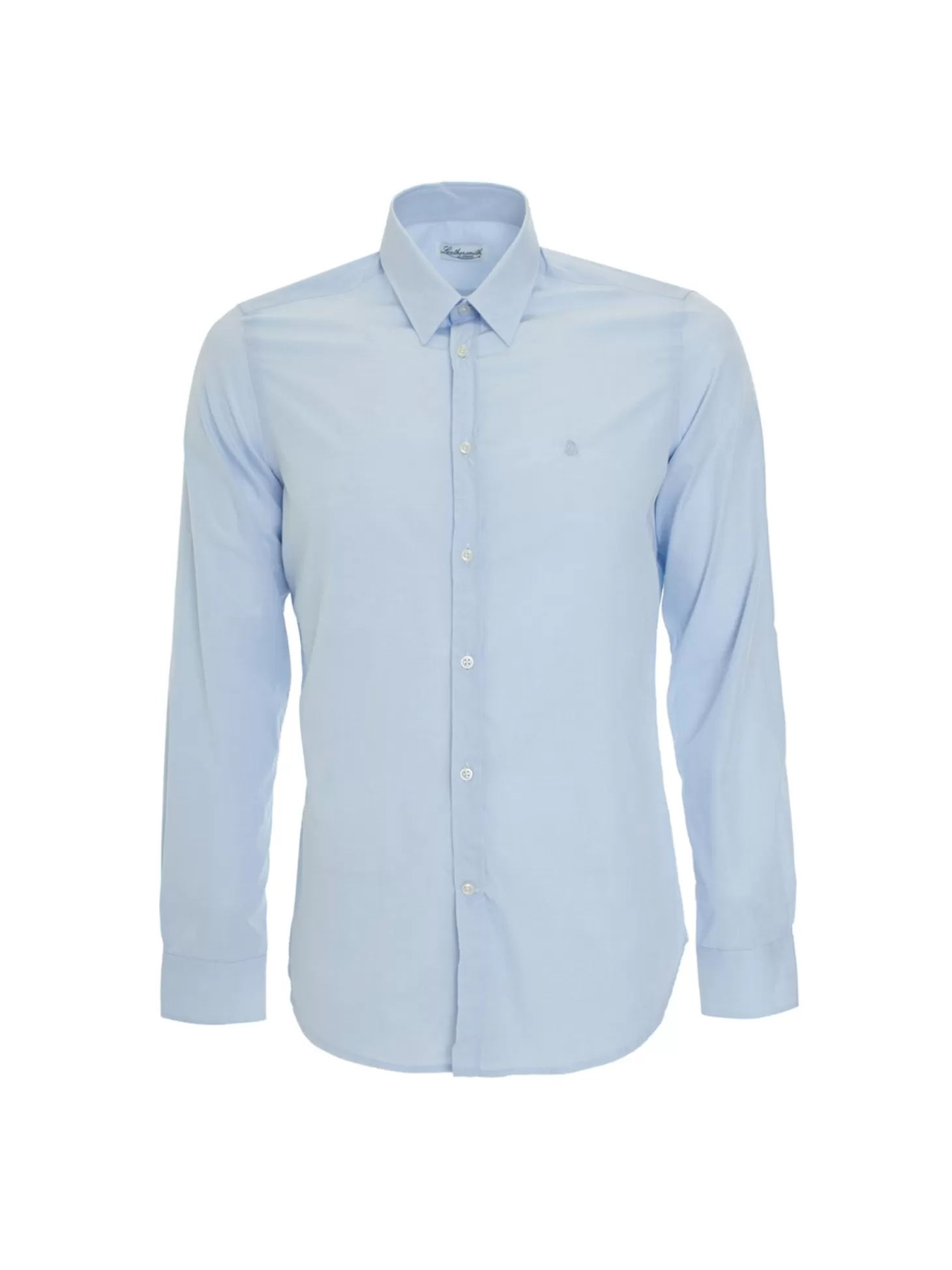 Leathersmith of London COTTON SHIRT LIGHT BLUE Online