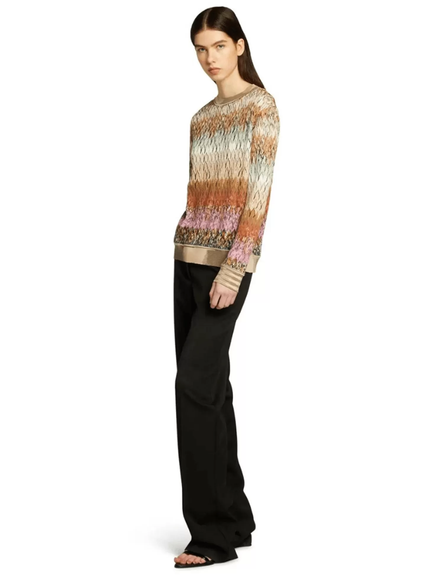 MISSONI CREWNECK SWEATER MULTI Best