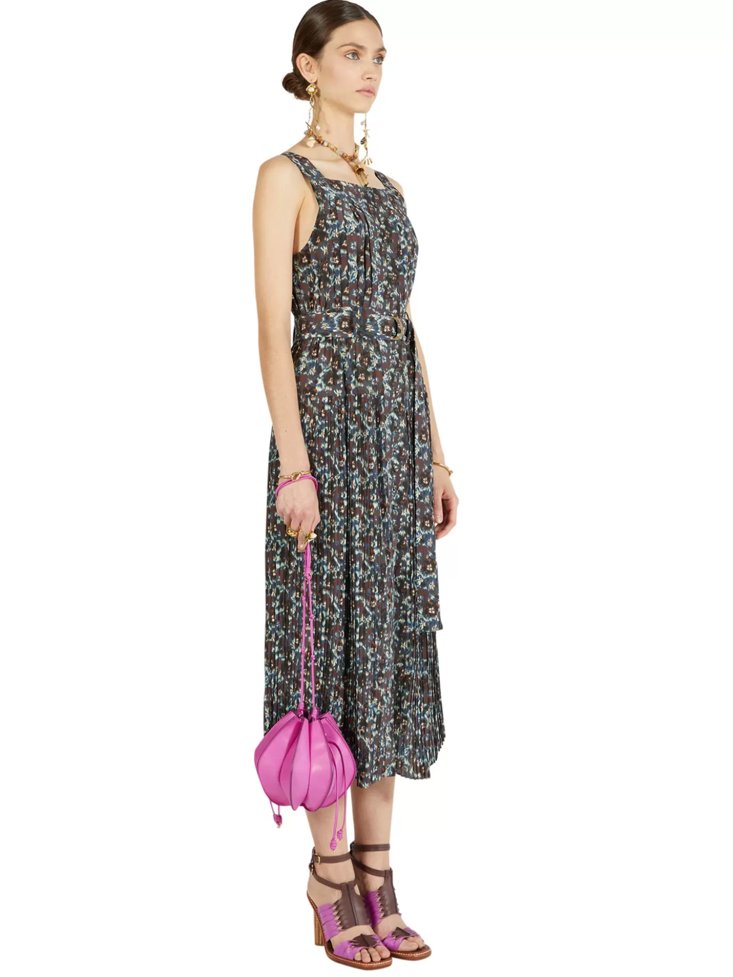 Ulla Johnson DIONI SILK DRESS Outlet