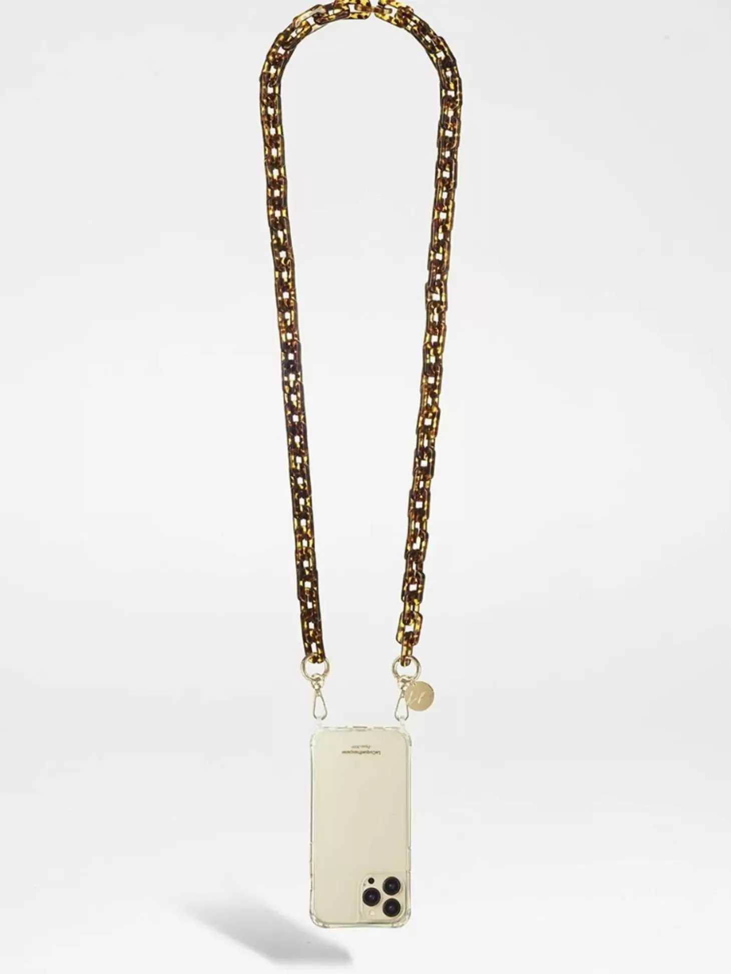 LA COQUE FRANCAISE EMMY PHONE CHAIN TORTOISE Discount