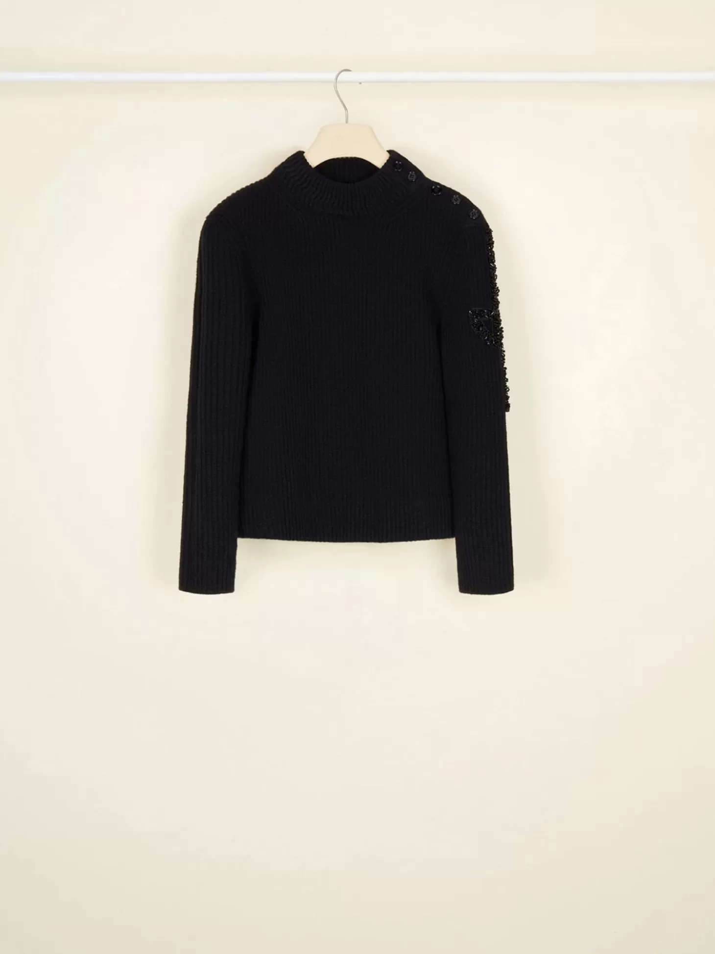 Patou ICONIC JUMPER BLACK Flash Sale