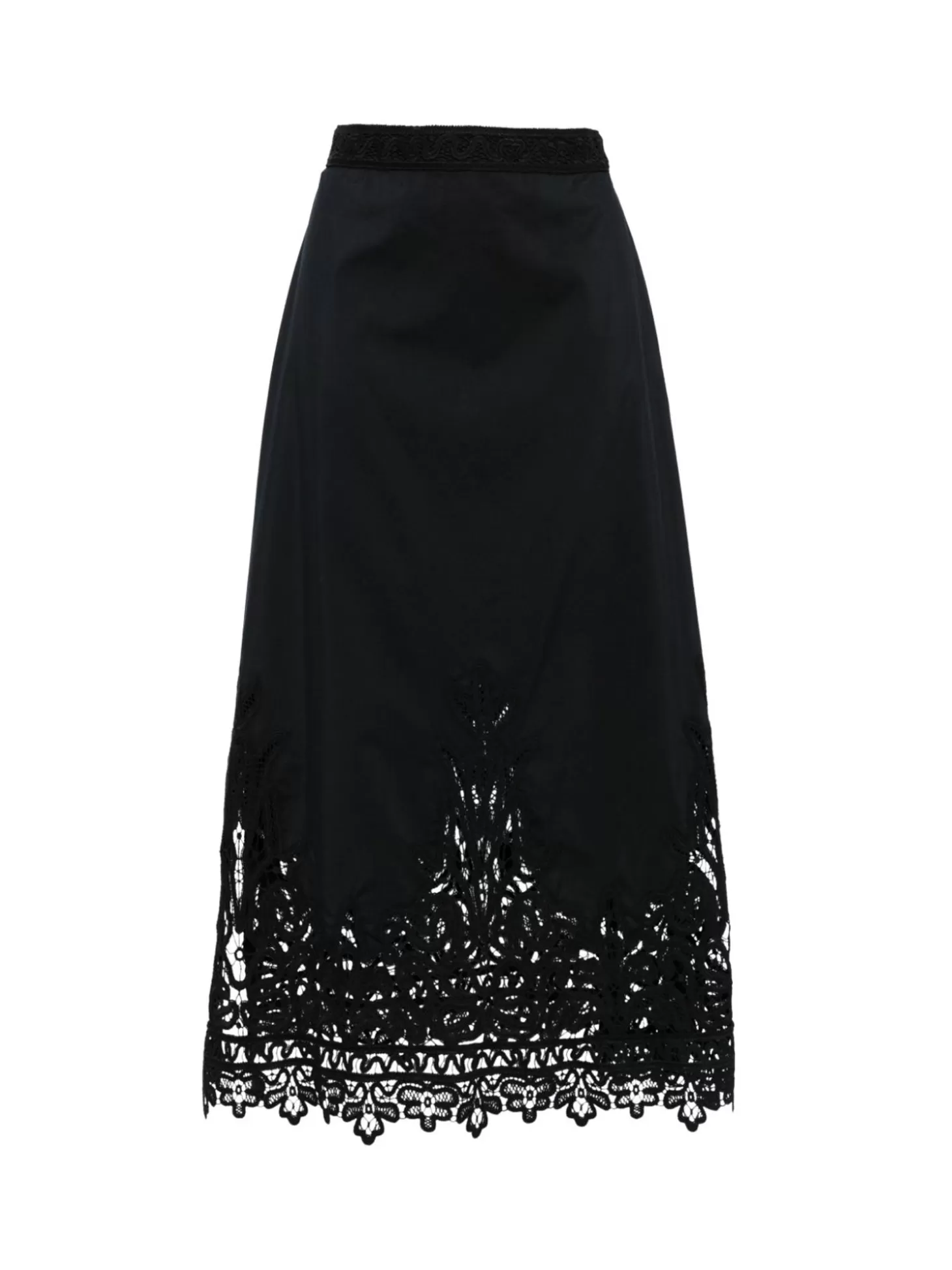 ULLA JOHNSON KARLYN SKIRT BLACK Cheap