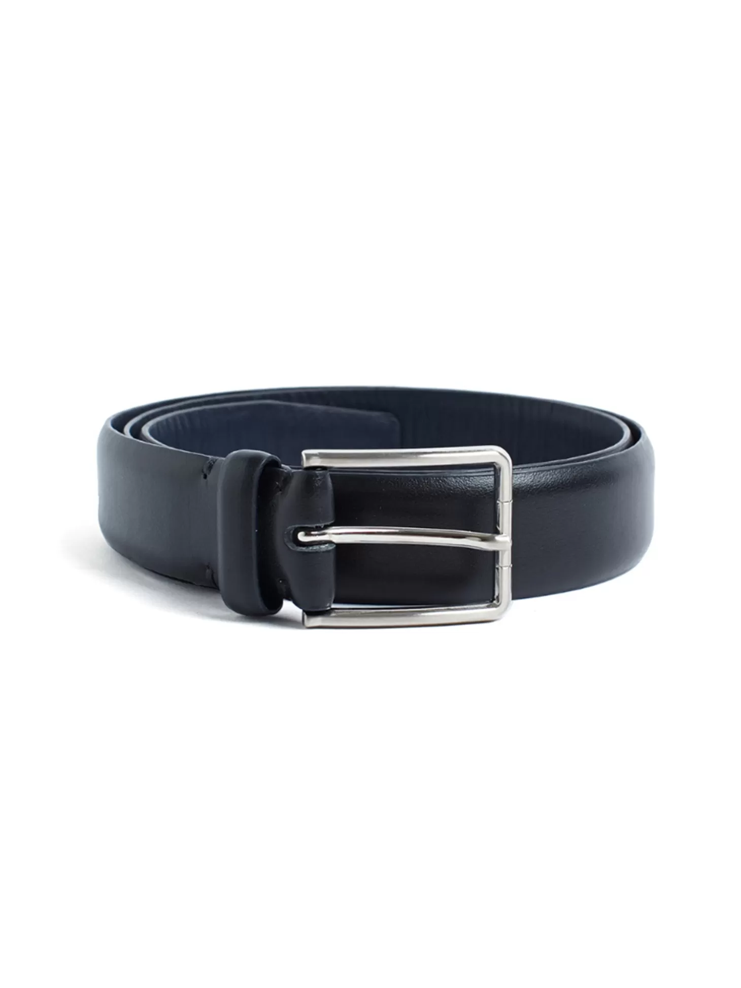 Leathersmith of London LEATHER BELT BLACK Best