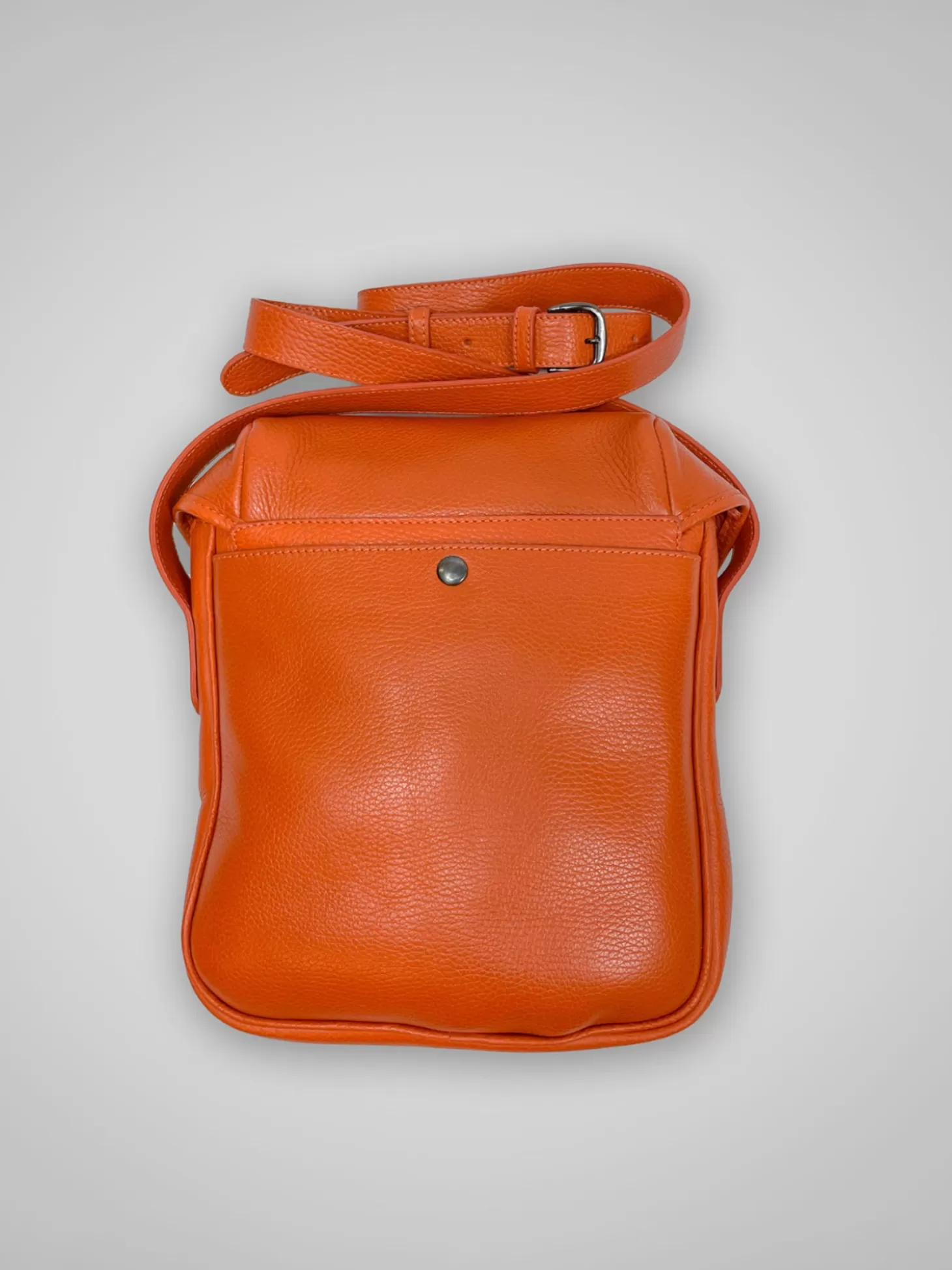 Leathersmith of London LEATHER CROSS BODY BAG ORANGE Shop