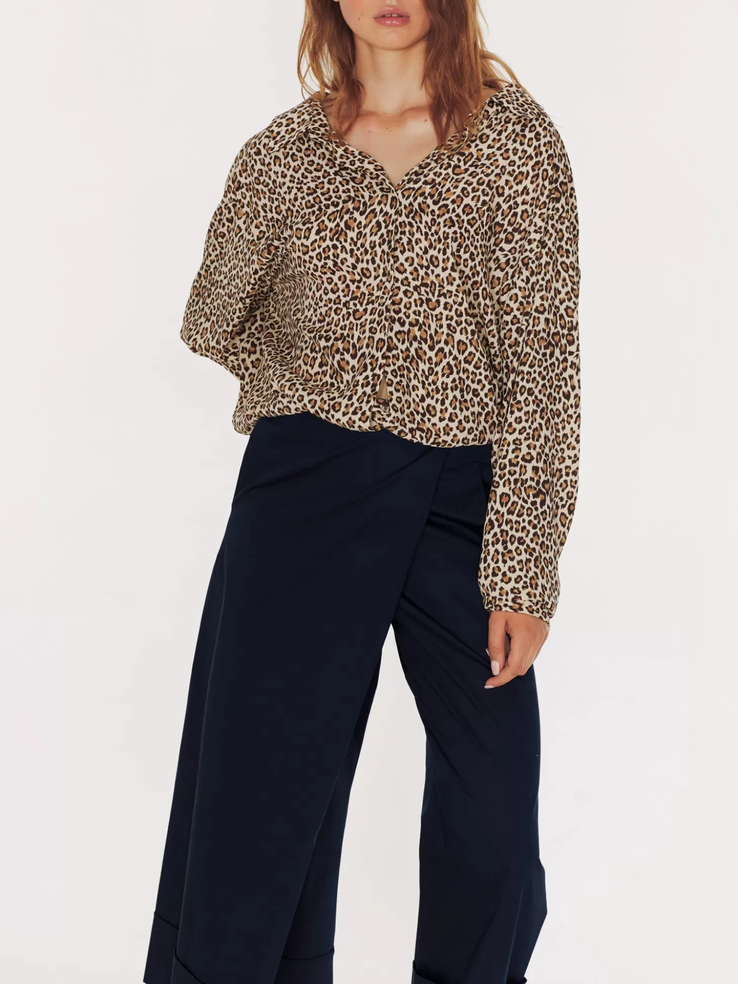 Poustovit LEOPARD PRINT SHIRT Fashion