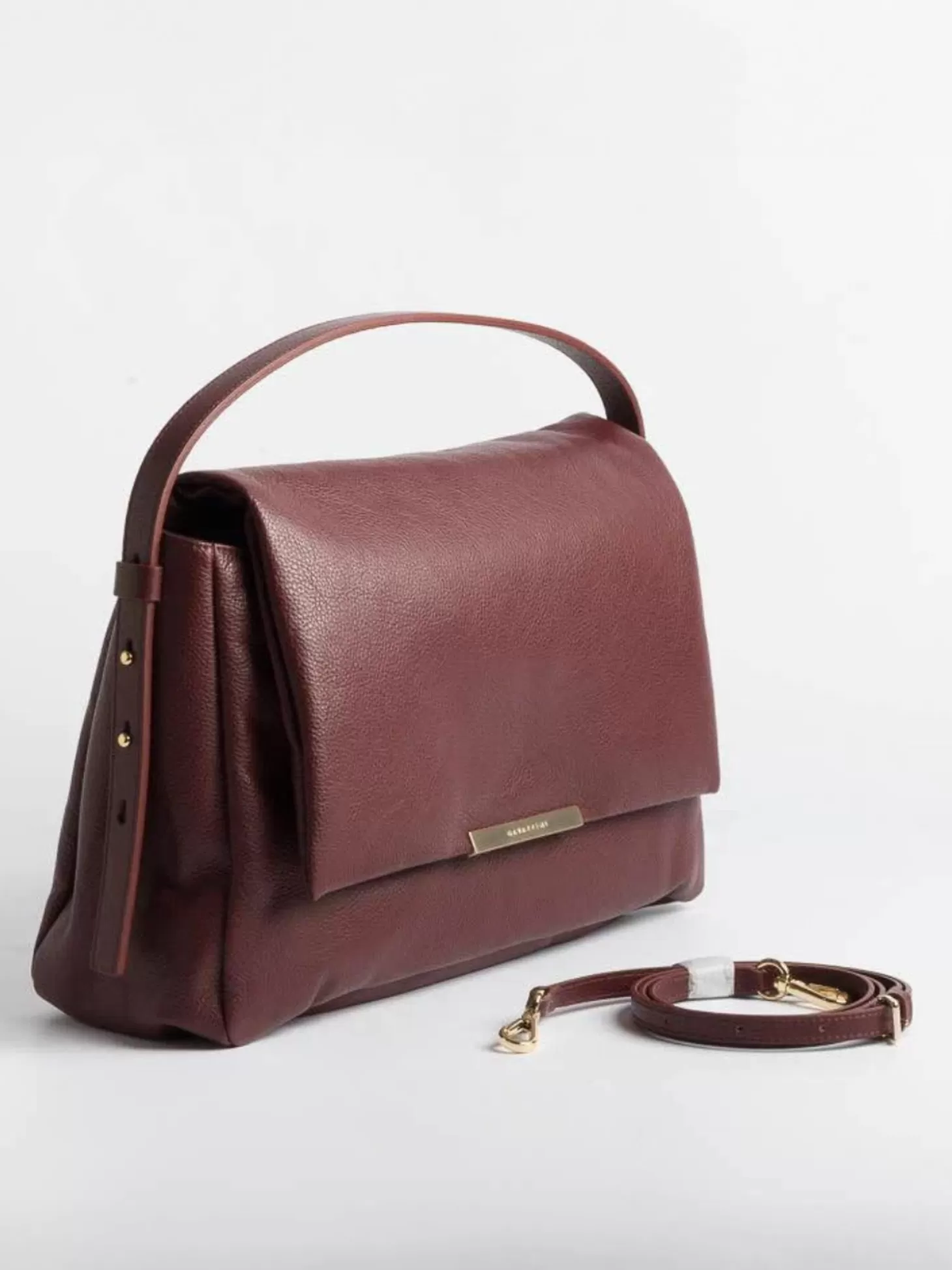 GAVAZZENI MARGE LEATHER BORDEAUX Cheap