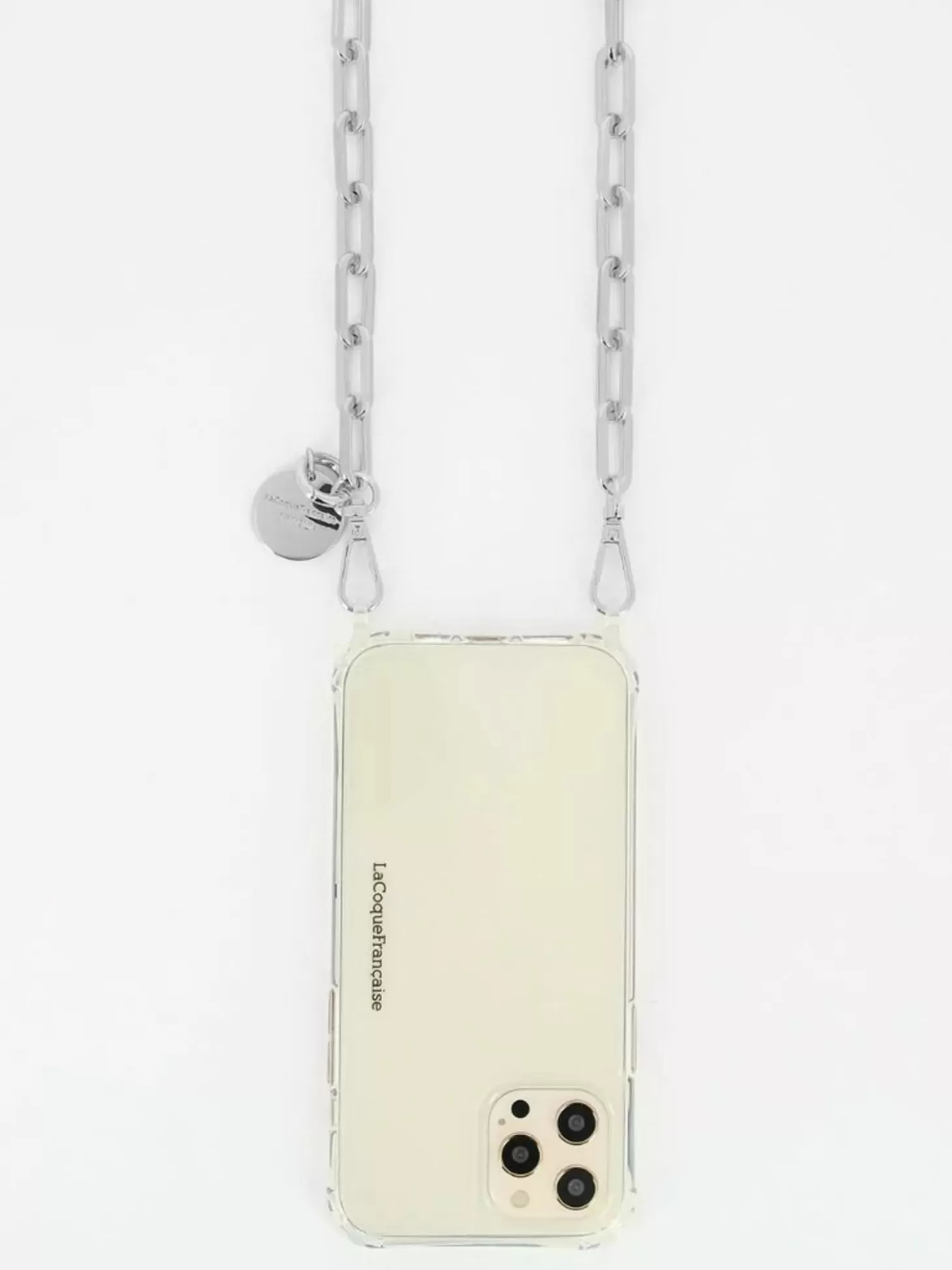 LA COQUE FRANCAISE MIA PHONE CHAIN SILVER Best