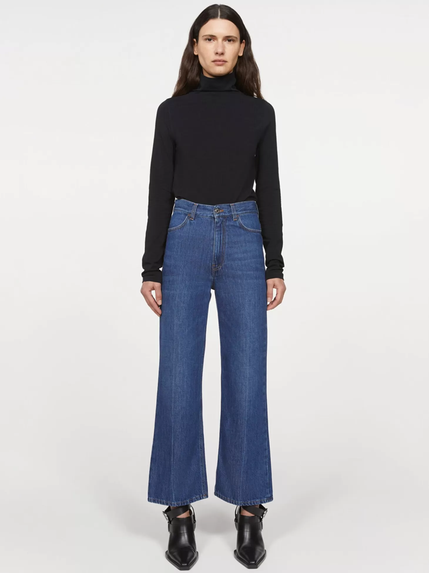 RODEBJER MINI CULOTTE JEANS INDIGO New