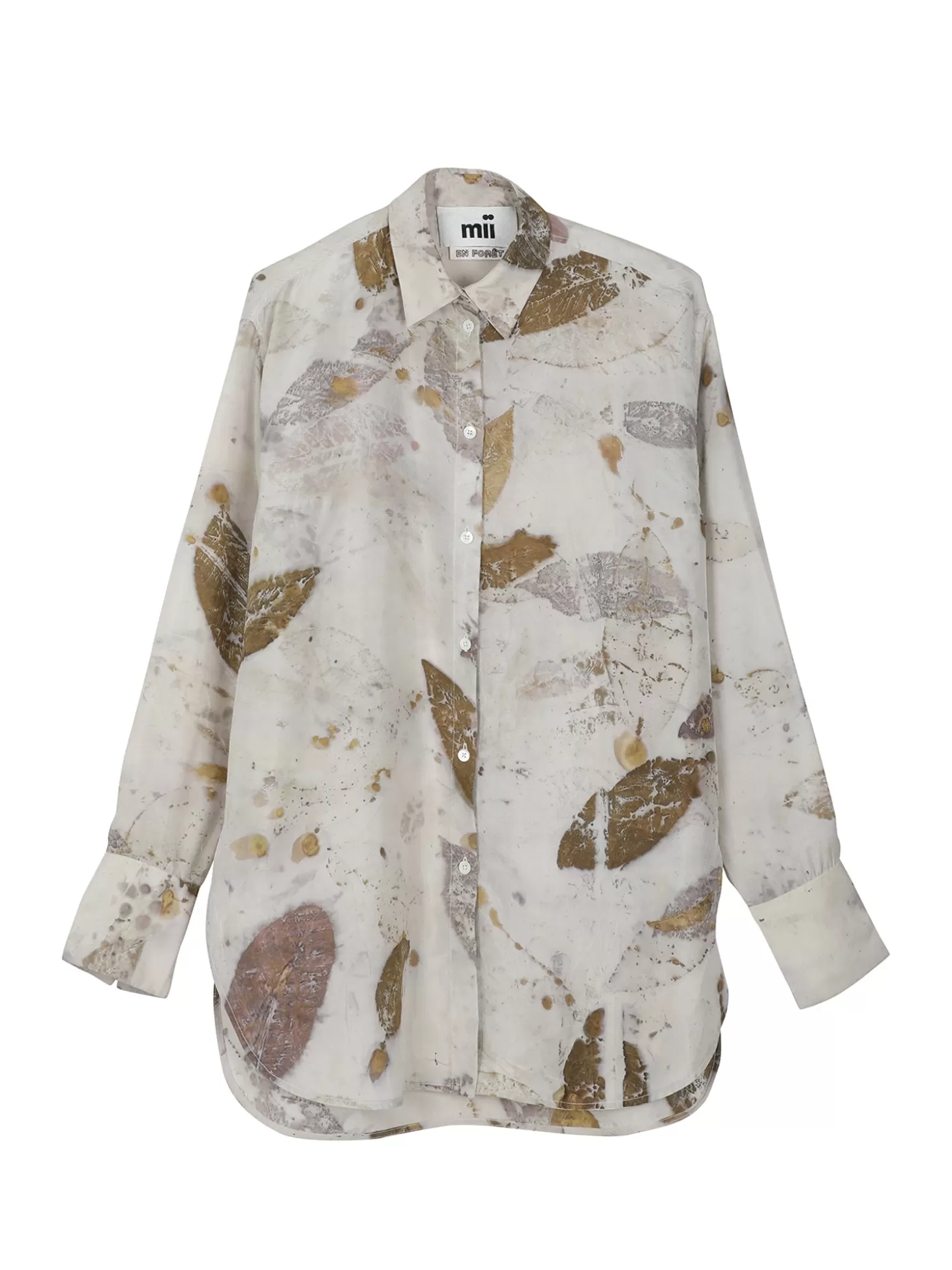 MII COLLECTION MIRABELLE SILK SHIRT CRAIE Shop