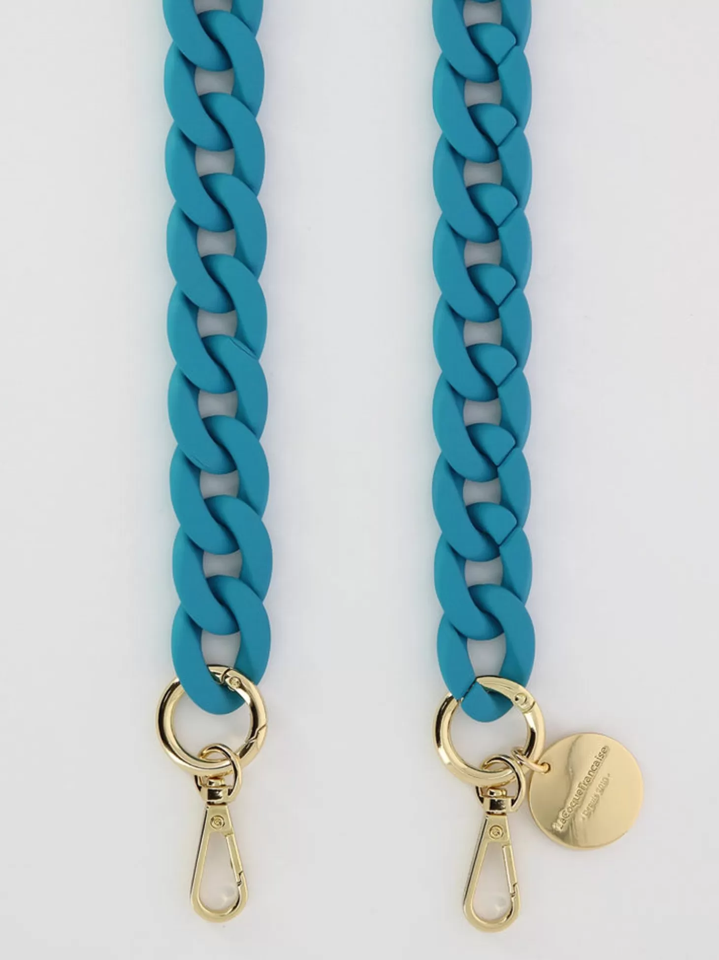 LA COQUE FRANCAISE SARAH PHONE CHAIN MATTE BLUE Flash Sale